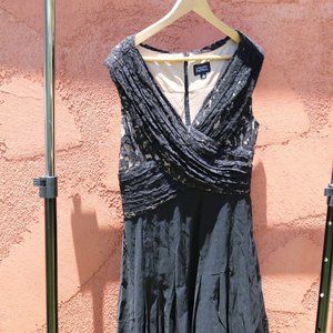 Black Adrianna Papell Dress